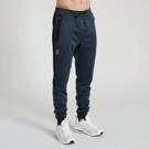 LEONE TROUSERS MELANGE - blue